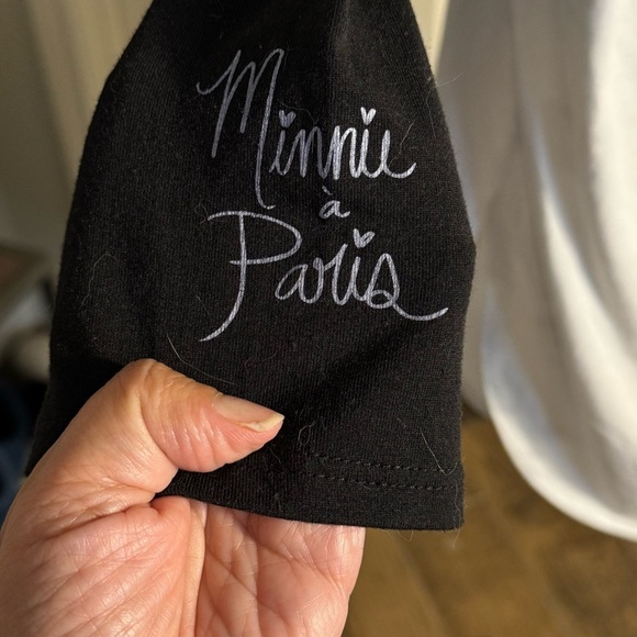Disney Minnie in Paris 3/4 Sleeve Baseball Tee XL - Picture 5 of 9
